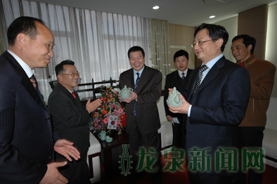 <em>国际</em>友好<em>姐妹城市</em>韩国康津郡组团访问龙泉--龙